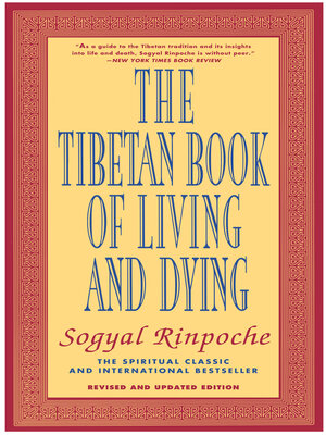 cover image of The Tibetan Book of Living and Dying